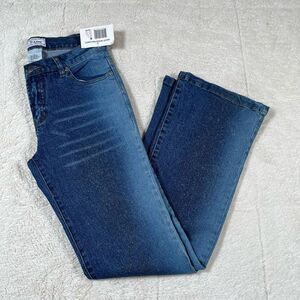 Vintage Y2K Cyber Generation Glitter Bootcut Flare Jeans